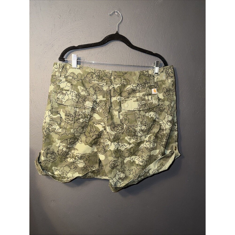 CARHARTT El Paso Size 16 Camo Outdoor Shorts - Picture 6 of 8